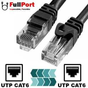 کابل شبکه پچ کورد VSL-2000 واصل CAT6 UTP طول 20 متری