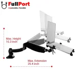 گیره رومیزی پایه ERGO WLA002