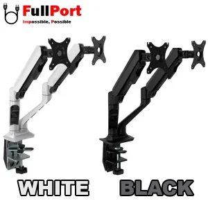 پایه مانیتور دو بازوی گازی رومیزی ERGO مدل WLA004