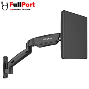 پایه نگهدارنده مانیتور دیواری فنری دو مفصله ERGO مدل WLA008