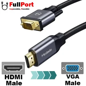 کابل تبدیل HDMI به VGA مک دودو CA-7770 طول 2 متر