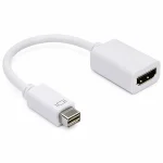 مبدل Mini DVI به HDMI مدل MDH-100 نمای سهبعدی از روبهرو