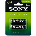 باتری آلکالاین قلمی سونی مدل AA LR6 بسته 2 عددی