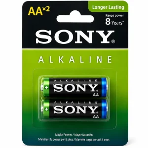 باتری آلکالاین قلمی سونی مدل AA LR6 بسته 2 عددی