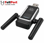 نمای زاویهدار کارت شبکه بیسیم USB 3.0 کینت پلاس KP-DUW18002DB