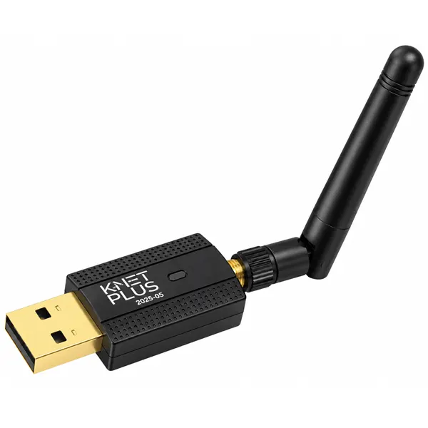 کارت شبکه USB WiFi کی‌نت پلاس مدل KP-DUW3002DB با سرعت 300Mbps