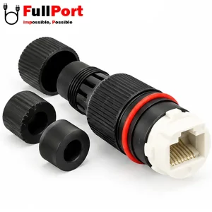 کوپلر شبکه RJ45 ضد آب Cat6 با بدنه مقاوم