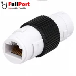 تصویر محصول کوپلر شبکه RJ45 ضد آب Cat6 با بدنه مقاوم