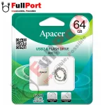 بسته‌بندی فلش مموری اپیسر Apacer AH111 مدل AP64GAH111CR-1 ظرفیت ۶۴ گیگابایت