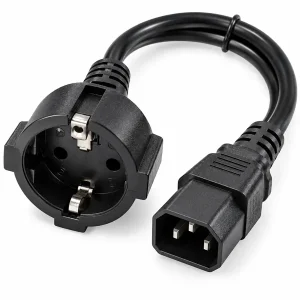 کابل برق BAFO با سوکت مادگی EU Schuko و کانکتور نر IEC C14